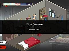 Hentai game handyman legend slams cheating wife in final part