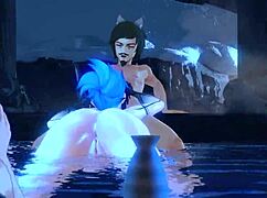 Arlecchino Anime Hentai Action in Wild Explicit Scenes