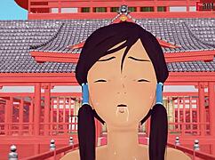 Avatar Korra's perfect performance in the arena