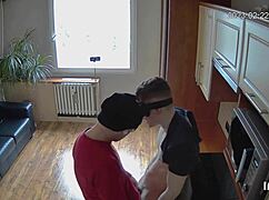 Damn! Scoout007 - Bican Slams Hard on the Kitchen Counter in Wild Action!