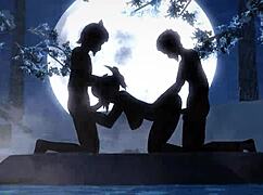 Arlecchino Anime Hentai Action in Wild Explicit Scenes