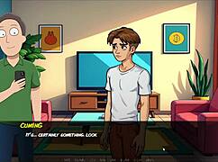 Watch Morty's sister squirt in the shower