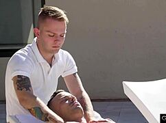 Trent rails his poolboy's butthole in the summer sun! 🔥