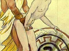 vintage erotic illustration teases with subtle retro charm