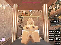 Cute girl rides monster black cock doggystyle