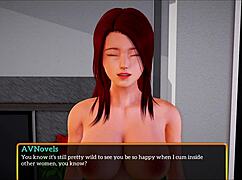 Redhead teen with big ass and small tits in My New Family 346