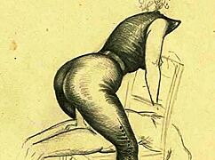 my secret life unfolds in retro comic style