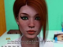 I opened up to the hot busty redhead about her cheating ex, and we made out