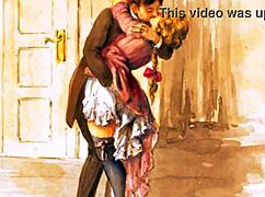 Vintage Erotic Cartoon Drawings Anime Hentai Antique Retro