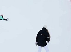 from snowboarding to fucking alice flore