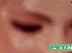 Blonde works out in gym with ass focus clothed anime style