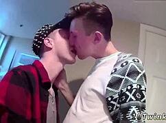 Young Emo Boy's Bareback Cum Video