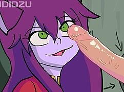 the 3 yordelis in wild hentai furry action