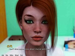 I opened up to the hot busty redhead about her cheating ex, and we made out