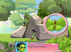 Horny Young Female Orc Face-Sitting in Game Review