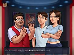 Summertime Saga 191 Featuring Amateurs and Big Tits