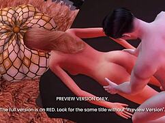 velvet touch 3d hentai: naughty massage turns into groping and sex