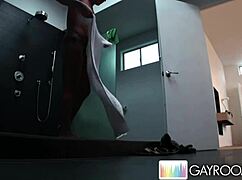 fucking during the first massage, starting with blowjob and ending with facial 😈