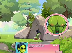 Horny Young Female Orc Face-Sitting in Game Review
