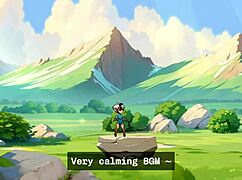 Горная Молодая Женская Орчиха Усаживается Лицом в Игровом Обзоре