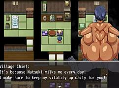 I watch Natsuki get massive facial cumshot outdoors