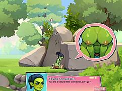 Horny Young Female Orc Face-Sitting in Game Review