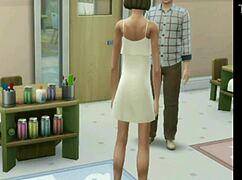 Brunette Teen Sucking Teacher's Cock