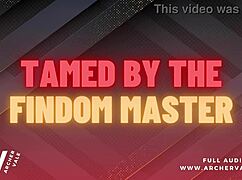 Findom master trains gay bdsm slave with dirty talk domination!