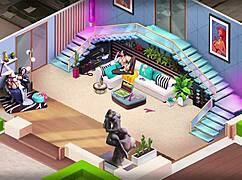 hey, the doctor and chef team up in this horny villa anime game