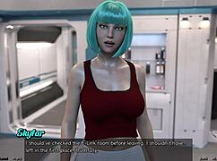 stranded in space 89 - playful moments and sweet kisses with the hot doctor