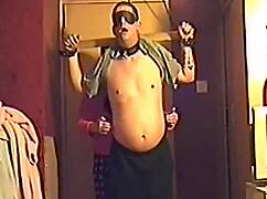 Tied Up Kelly Gives Mark Ass To Mouth On A Dildo Cock