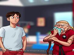 Summertime Saga: BDSM Scene Where You're Tied Up Episode 2 17