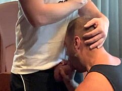 I can’t get enough of these huge gay cocks in kitchen action.