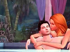 hot tub 3d hentai jacuzzi bath naughty preview romance