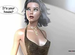 Wow, Mia's here in part 1 of wild adult 3d porn comics!