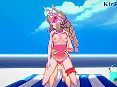 Maho Karin Yuuki Intense Scene Princess Connect Re Dive Hentai