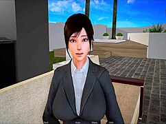 my new family explores hentai sex with redhead teen pussy