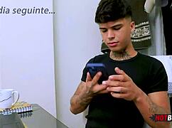 Dando Pro Pirocudo with My Gay Friend in a Wild Brazilian Bisexual Creampie POV