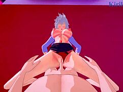 Mitsuki Bakugo and Izuku Midoriya Share Intense Creampie Action in My Hero Academia Hentai