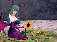 Are you ready for this fucking 3D cartoon anime fantasy hentai with Morrigan?