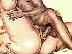 vintage erotic art collection showcases sensual drawings from the past