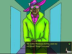 White Professor Bound By Pimp In Bad Ending