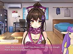 ninnin days part 4 with a sexy ninja maid