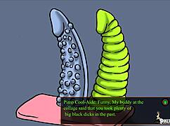 White Professor Bound By Pimp In Bad Ending