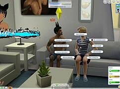 Sims 4 Wicked Mod Fun With Neighbor's Monster Cock