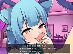 playing the anime hentai game with lucré