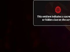 In the devil academy, a student indulges in a blowjob parody with anime hentai characters