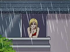 Eren fucks goth Mikasa who craves his daily cum in Attack on Titan