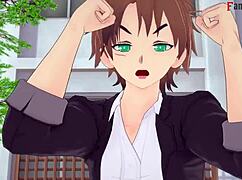 教師の隠された秘密がワイルドなアニメ予告で暴かれる