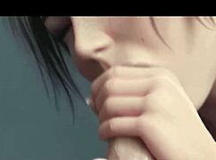 Lara Croft Blowjob Squirt Creampie 3D Hentai